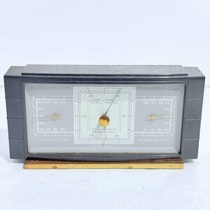 Vintage Airguide Instrument Weather Station Barometer Thermometer Humidity